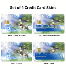 Load image into Gallery viewer, Anime Hunter x Hunterr Credit Card Skins (4-in-1 Pack)