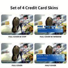 Load image into Gallery viewer, Anime Hunter x Hunterr Credit Card Skins (4-in-1 Pack)
