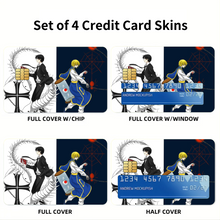 Load image into Gallery viewer, Anime Hunter x Hunterr Credit Card Skins (4-in-1 Pack)