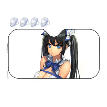 Load image into Gallery viewer, Anime Is It Wrong to Try to Pick Up Girls in a Dungeon? Car Sunshade