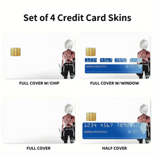 Load image into Gallery viewer, Anime Is It Wrong to Try to Pick Up Girls in a Dungeon? Credit Card Skins (4-in-1 Pack)