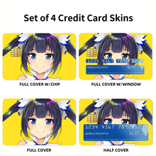 Load image into Gallery viewer, Anime Is It Wrong to Try to Pick Up Girls in a Dungeon? Credit Card Skins (4-in-1 Pack)