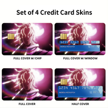 Load image into Gallery viewer, Anime Jojo's Bizarre Adventure Credit Card Skins (4-in-1 Pack)
