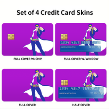 Load image into Gallery viewer, Anime Jojo's Bizarre Adventure Credit Card Skins (4-in-1 Pack)