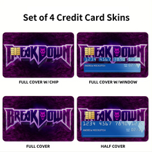 Load image into Gallery viewer, Anime Jojo's Bizarre Adventure Credit Card Skins (4-in-1 Pack)