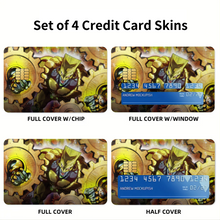 Load image into Gallery viewer, Anime Jojo's Bizarre Adventure Credit Card Skins (4-in-1 Pack)