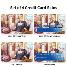 Load image into Gallery viewer, Anime Jojo's Bizarre Adventure Credit Card Skins (4-in-1 Pack)
