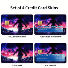 Load image into Gallery viewer, Anime Jojo's Bizarre Adventure Credit Card Skins (4-in-1 Pack)