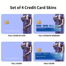 Load image into Gallery viewer, Anime Jojo's Bizarre Adventure Credit Card Skins (4-in-1 Pack)
