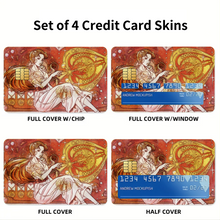 Load image into Gallery viewer, Anime Jojo's Bizarre Adventure Credit Card Skins (4-in-1 Pack)