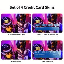 Load image into Gallery viewer, Anime Jojo's Bizarre Adventure Credit Card Skins (4-in-1 Pack)