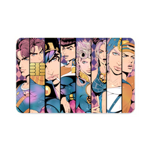 Load image into Gallery viewer, Anime Jojo's Bizarre Adventure Credit Card Skins (4-in-1 Pack)