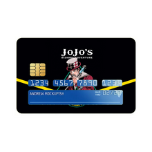 Load image into Gallery viewer, Anime Jojo's Bizarre Adventure Credit Card Skins (4-in-1 Pack)