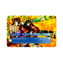 Load image into Gallery viewer, Anime Jojo's Bizarre Adventure Credit Card Skins (4-in-1 Pack)