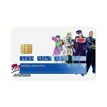Load image into Gallery viewer, Anime Jojo's Bizarre Adventure Credit Card Skins (4-in-1 Pack)