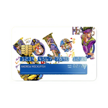 Load image into Gallery viewer, Anime Jojo's Bizarre Adventure Credit Card Skins (4-in-1 Pack)