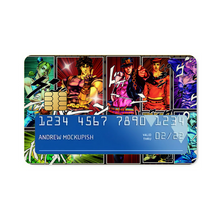 Load image into Gallery viewer, Anime Jojo's Bizarre Adventure Credit Card Skins (4-in-1 Pack)