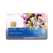 Load image into Gallery viewer, Anime Jojo's Bizarre Adventure Credit Card Skins (4-in-1 Pack)