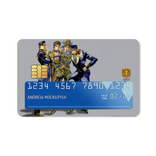 Load image into Gallery viewer, Anime Jojo's Bizarre Adventure Credit Card Skins (4-in-1 Pack)