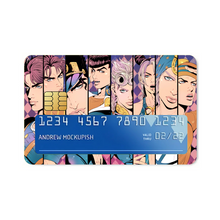 Load image into Gallery viewer, Anime Jojo's Bizarre Adventure Credit Card Skins (4-in-1 Pack)