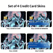 Load image into Gallery viewer, Anime Jujutsu Kaisen Credit Card Skins (4-in-1 Pack)