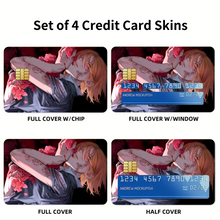 Load image into Gallery viewer, Anime Jujutsu Kaisen Credit Card Skins (4-in-1 Pack)