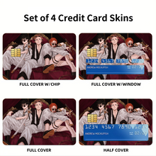 Load image into Gallery viewer, Anime Jujutsu Kaisen Credit Card Skins (4-in-1 Pack)