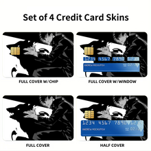 Load image into Gallery viewer, Anime Jujutsu Kaisen Credit Card Skins (4-in-1 Pack)