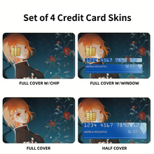 Load image into Gallery viewer, Anime Jujutsu Kaisen Credit Card Skins (4-in-1 Pack)