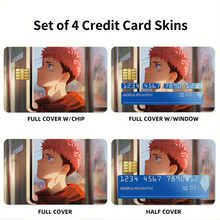 Load image into Gallery viewer, Anime Jujutsu Kaisen Credit Card Skins (4-in-1 Pack)