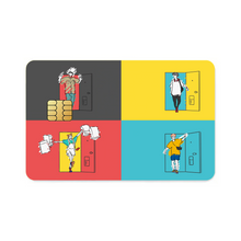 Load image into Gallery viewer, Anime Jujutsu Kaisen Credit Card Skins (4-in-1 Pack)