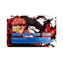 Load image into Gallery viewer, Anime Jujutsu Kaisen Credit Card Skins (4-in-1 Pack)