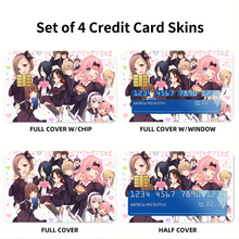Load image into Gallery viewer, Anime Kaguya-sama: Love is War Credit Card Skins (4-in-1 Pack)