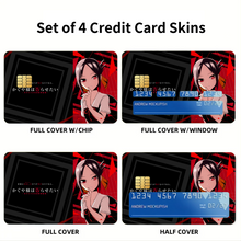 Load image into Gallery viewer, Anime Kaguya-sama: Love is War Credit Card Skins (4-in-1 Pack)