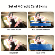Load image into Gallery viewer, Anime Kaguya-sama: Love is War Credit Card Skins (4-in-1 Pack)