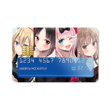 Load image into Gallery viewer, Anime Kaguya-sama: Love is War Credit Card Skins (4-in-1 Pack)