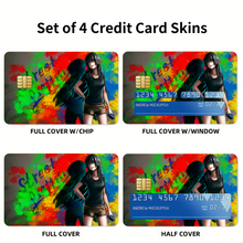 Load image into Gallery viewer, Anime Kakegurui Credit Card Skins (4-in-1 Pack)