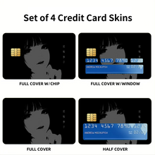 Load image into Gallery viewer, Anime Kakegurui Credit Card Skins (4-in-1 Pack)