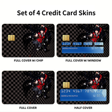 Load image into Gallery viewer, Anime Kakegurui Credit Card Skins (4-in-1 Pack)