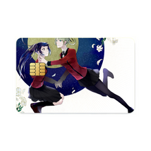 Load image into Gallery viewer, Anime Kakegurui Credit Card Skins (4-in-1 Pack)
