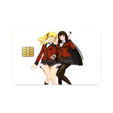 Load image into Gallery viewer, Anime Kakegurui Credit Card Skins (4-in-1 Pack)