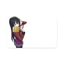 Load image into Gallery viewer, Anime Kakegurui Credit Card Skins (4-in-1 Pack)