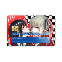Load image into Gallery viewer, Anime Kakegurui Credit Card Skins (4-in-1 Pack)