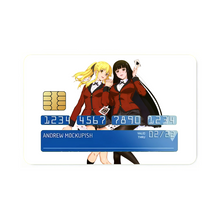 Load image into Gallery viewer, Anime Kakegurui Credit Card Skins (4-in-1 Pack)