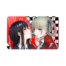 Load image into Gallery viewer, Anime Kakegurui Credit Card Skins (4-in-1 Pack)