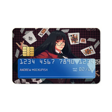 Load image into Gallery viewer, Anime Kakegurui Credit Card Skins (4-in-1 Pack)