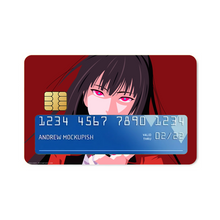 Load image into Gallery viewer, Anime Kakegurui Credit Card Skins (4-in-1 Pack)