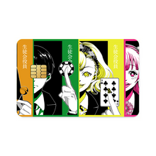 Load image into Gallery viewer, Anime Kakeguruir Credit Card Skins (4-in-1 Pack)
