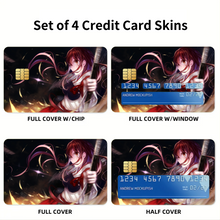 Load image into Gallery viewer, Anime Kantai Collection Credit Card Skins (4-in-1 Pack)