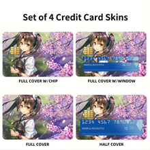 Load image into Gallery viewer, Anime Kantai Collection Credit Card Skins (4-in-1 Pack)